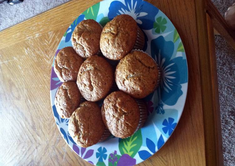 Easiest Way to Make Delicious Banana Spice Muffins