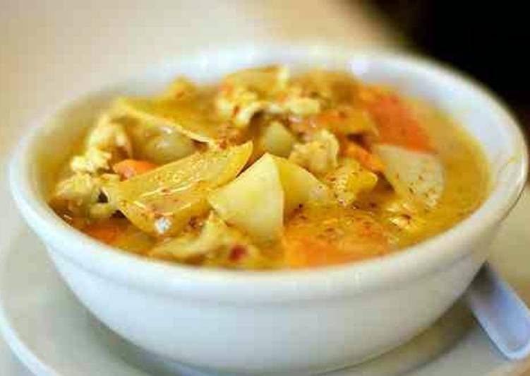 Recipe of Homemade Chicken yellow curry