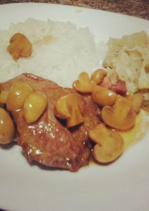 A picture of Jessica' s meat.