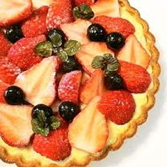 A picture of Strawberry Tart: Brimming with Custard Cream.
