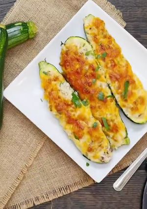 Una foto de Zapallitos rellenos
