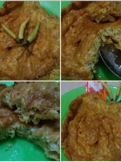 Foto resep Telur dadar udang rebon