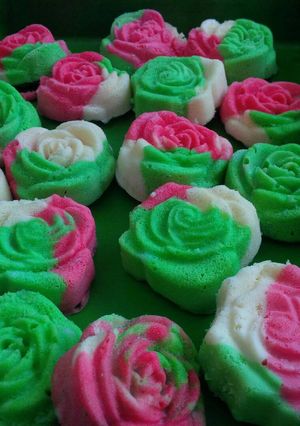 Foto resep Bolu kukus mawar