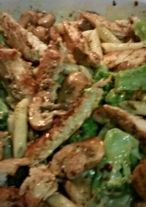 A picture of Chicken piccata.