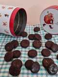 Mini galletitas de cacao alcalino natural