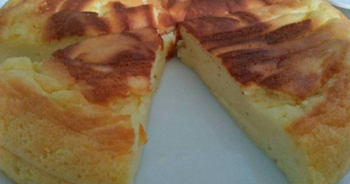 Resep Japanesse Cheese Cake rice cooker oleh Mamae Duo Resep Japanesse Cheese Cake rice cooker oleh Mamae Duo