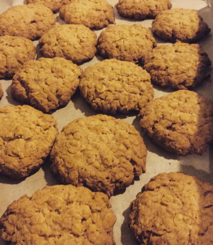 A picture of Anzac Biscuits x Rice Flour.