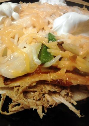 A picture of Turkey Quesadilla Pizzas.