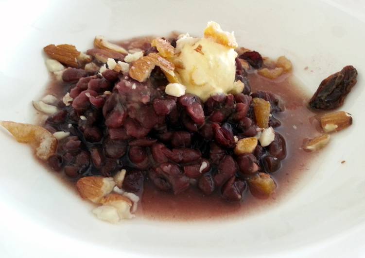 Monday Fresh Red Bean Dessert With Topping