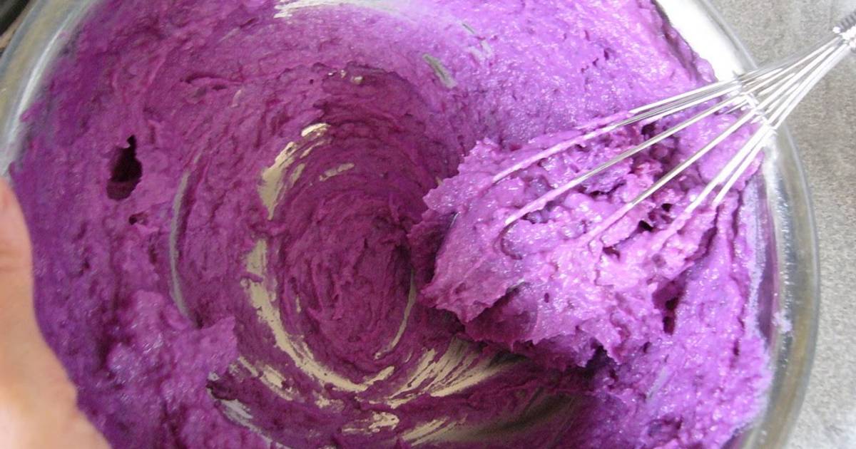 Purple Yam Cream Recipe by cookpad.japan Cookpad