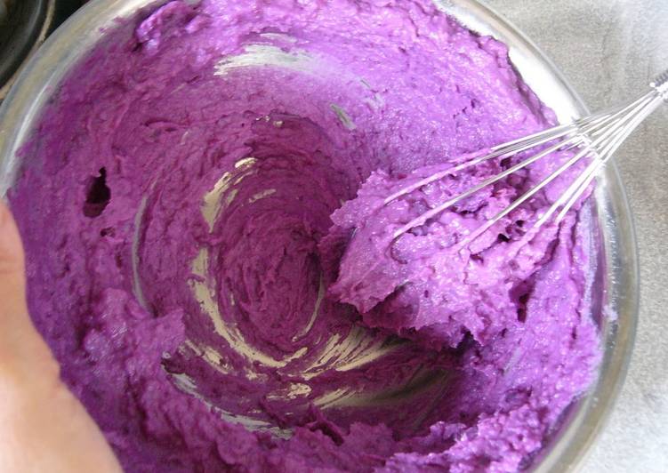 Recipe of Homemade Purple Yam Cream