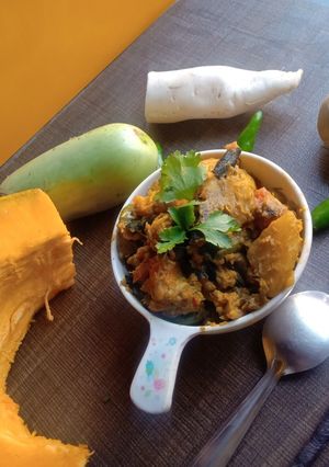 পাঁচমিশালি সব্জী (Pachmishali Sabji recipe in Bengali) রেসিপির প্রধান ছবি