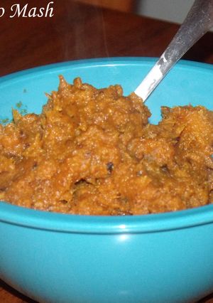 A picture of Sweet Potato Mash.