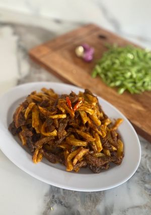 Foto resep Sambal goreng daging kentang