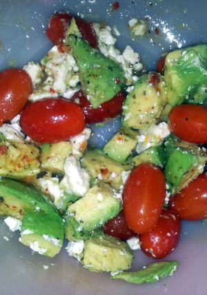 A picture of Avocado salad.