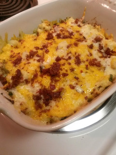 A picture of Baked Loaded Cauliflower.