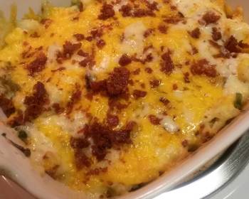 Unique Cuisine Baked Loaded Cauliflower Delicious Nutritious