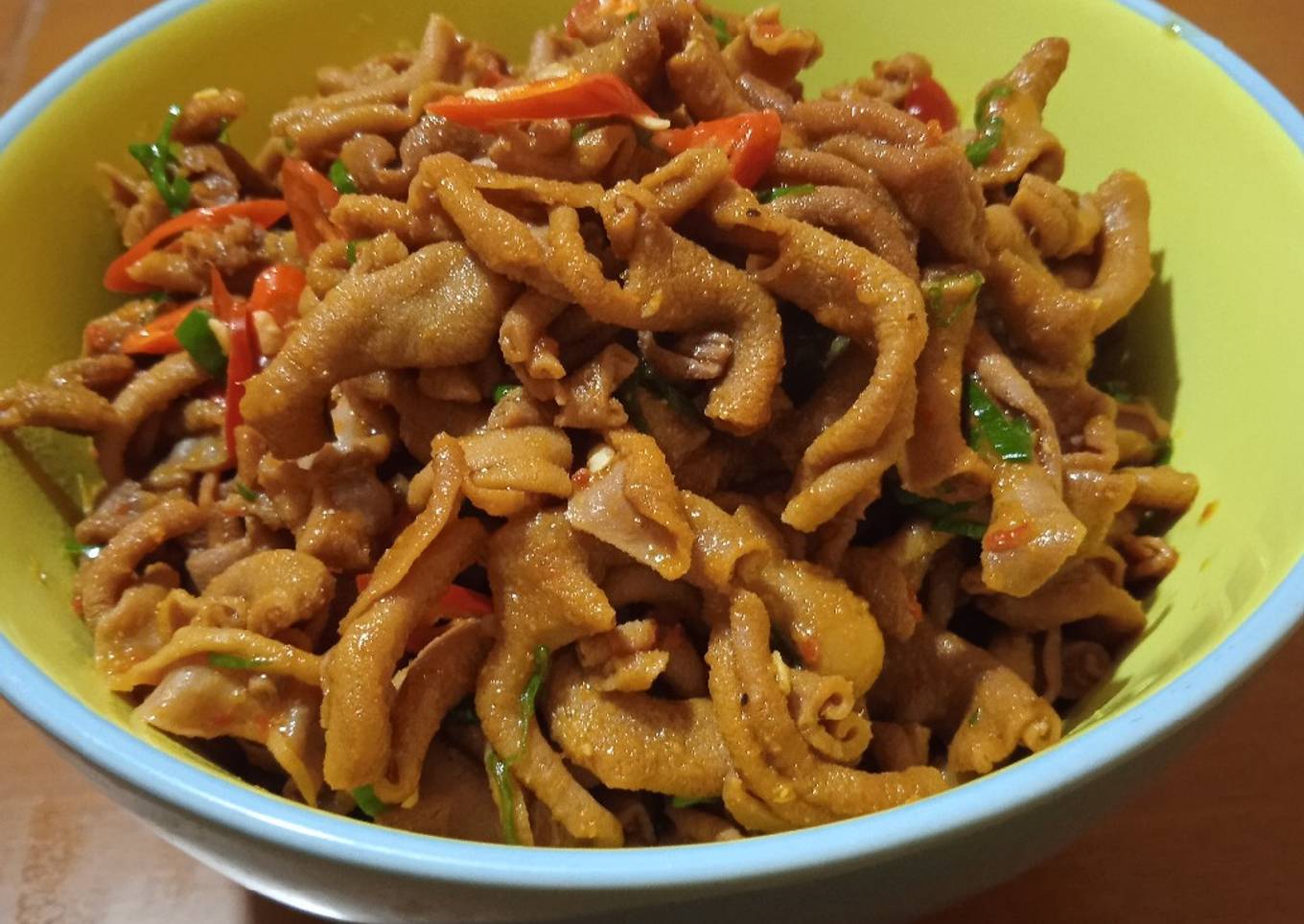 Usus Ayam Pedas Manis
