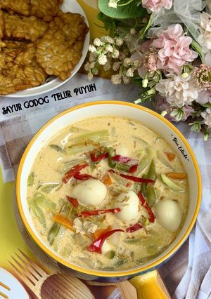 Foto resep Sayur Godog Telur Puyuh