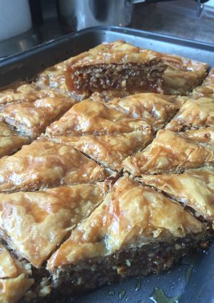 A picture of Baklava.