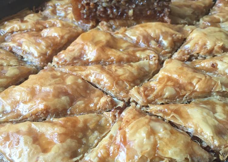 How to Make Super Quick Homemade Baklava