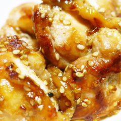 A picture of Sautéed Chicken Marinated in My Special Sauce.