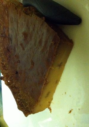 A picture of 'Speculoos' Flan.