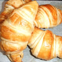 A picture of Handmade Croissants.