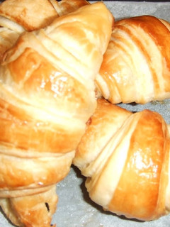 A picture of Handmade Croissants.