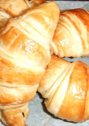 A picture of Handmade Croissants.