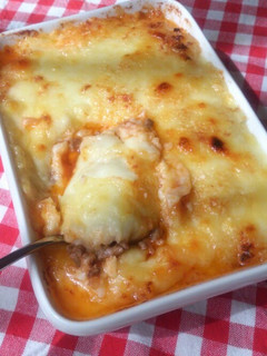 A picture of Mashed Potato and Ground Meat Gratin.
