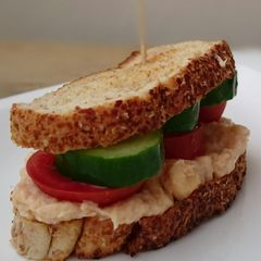 A picture of Salmon Spread Sandwich.