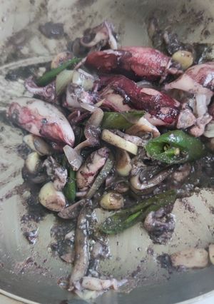 Foto resep Oseng Cumi Hitam