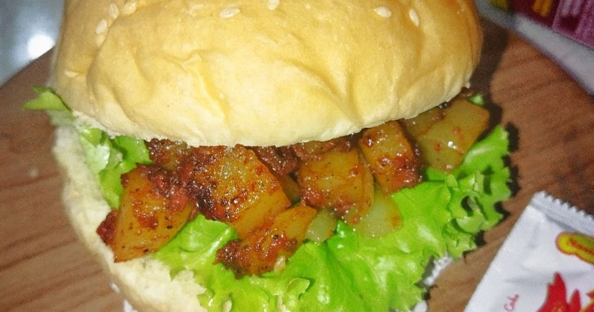 Burger Kentang Kornet