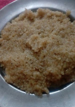 A picture of Daliya ka halwa.