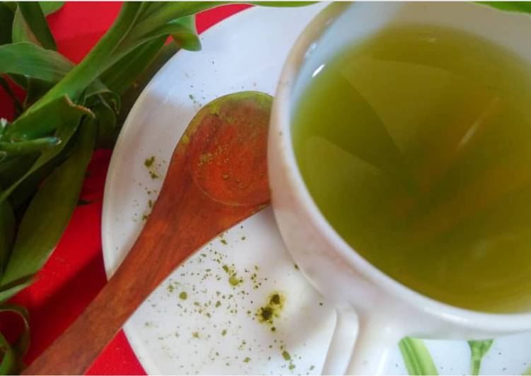 Easiest Way to Prepare Homemade Matcha Green Tea