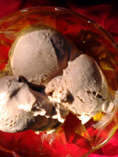 A picture of Ladybirds Homemade Chocolate IceCream ..