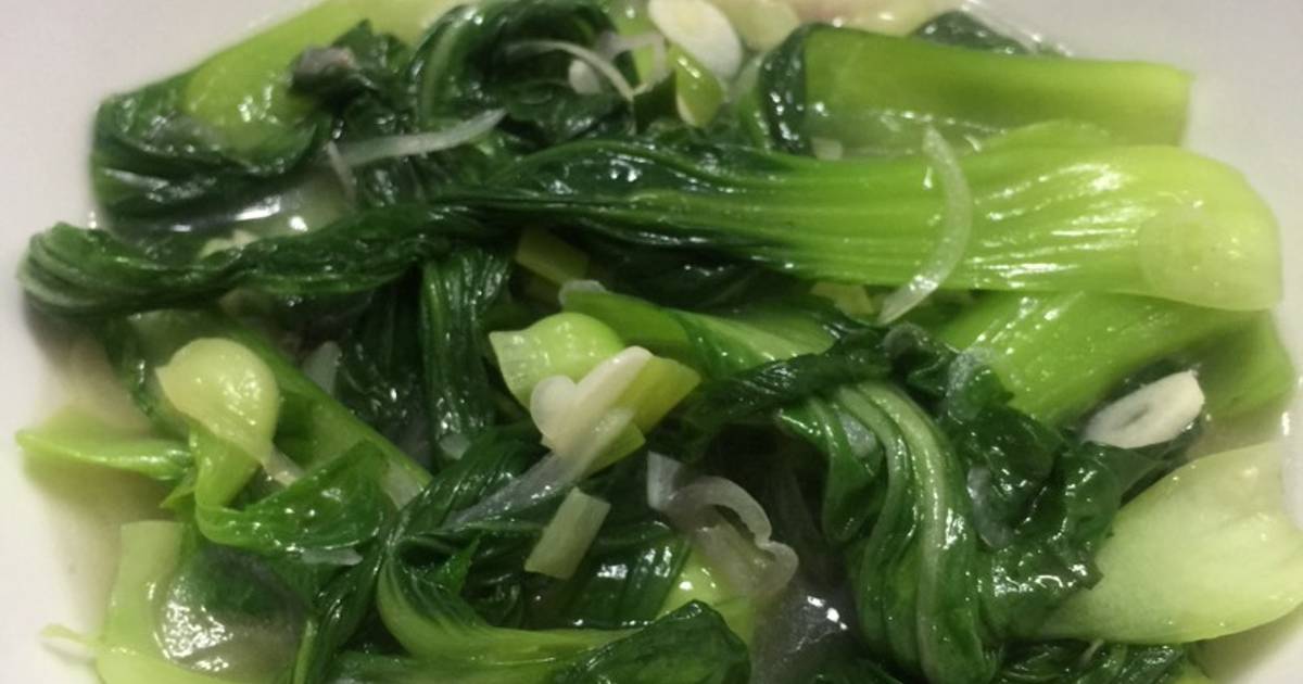 Resep Sayur Pakcoy Kuah Oleh Ney Cookpad