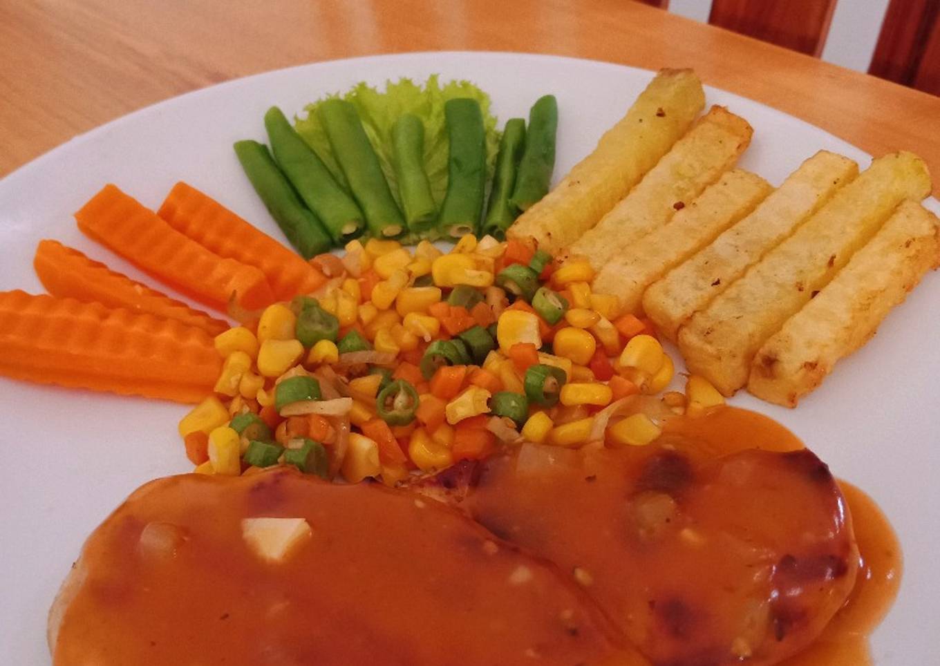 Chicken Steak Complete