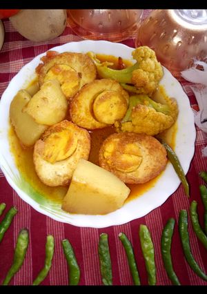 হাঁসের ডিমের ঝোল (hanser dimer jhol recipe in bengali) রেসিপির প্রধান ছবি