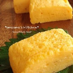 A picture of Soft Tamagoyaki for Bento.