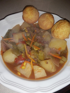 A picture of Steve's beef stew.
