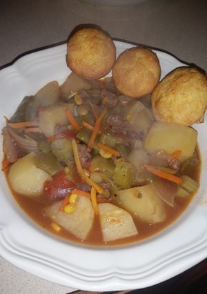 A picture of Steve's beef stew.