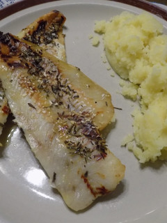 Una foto de Filet de abadejo al horno con estragón