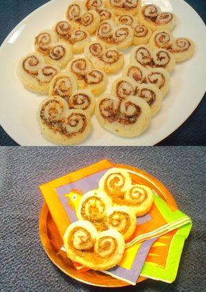 A picture of Palmiers Rolled With Love.