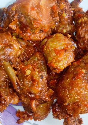 A picture of Peppered chicken.