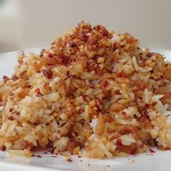A picture of Fried Rice With Dried Shrimp In 5 Minutes.