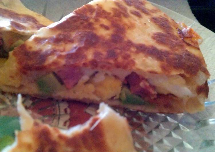 breakfast quesadilla recipe main photo