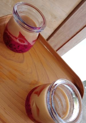Foto resep Dessert Buah Naga Kopi