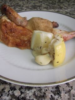Una foto de Picantón al horno